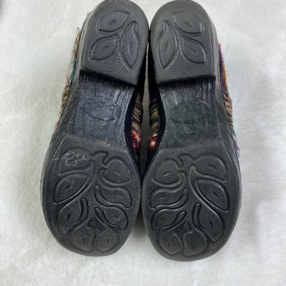 Unique B.O.C. Nadiyya Multicolor Yarn Clogs Size 8M‎ - Picture 9 of 11